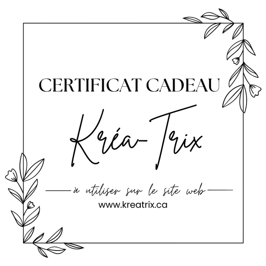Certificat cadeau
